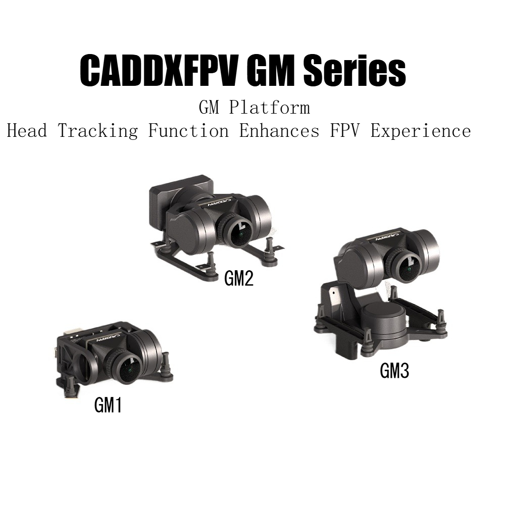 Fpv Goggles Walksnail Avatar Hd - CADDXFPV Gimbal GM1/GM2/GM3 (Senza Telecamera) Head