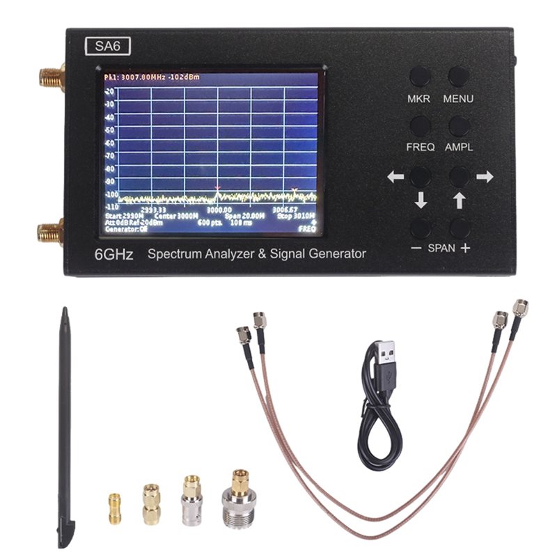 Signal Generator Spectrum Analyzer - Analizzatore di Spettro Portatile B23B SA6
