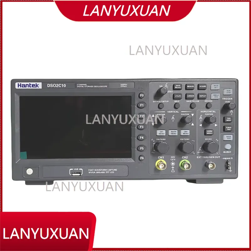 Digital Storage Oscilloscope 100Mhz - Oscilloscopio Digitale Hantek DSO2C10, Larghezza di