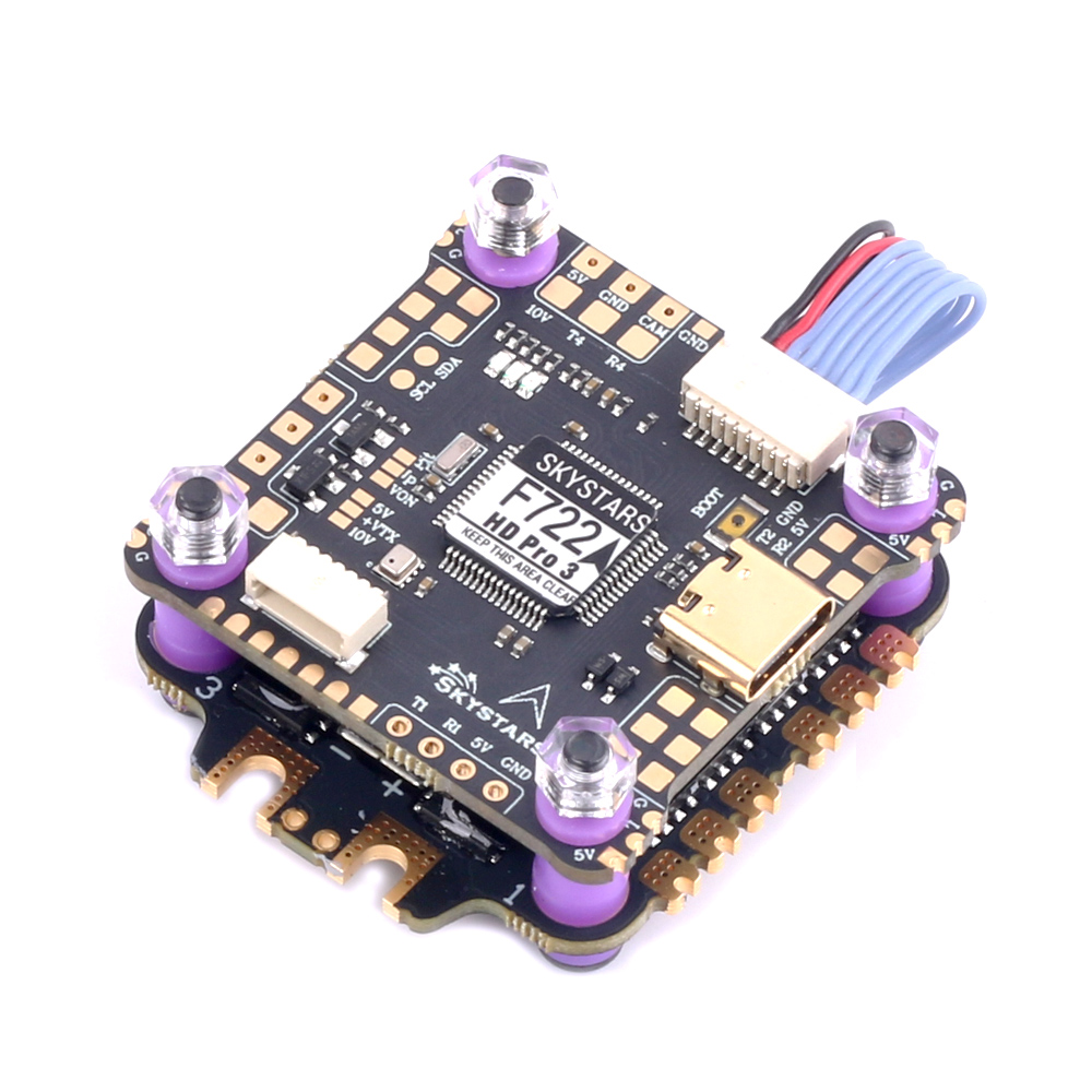 Fpv Flight Controller F7 Stack 60A - SKYSTARS F7 Controllore di volo e