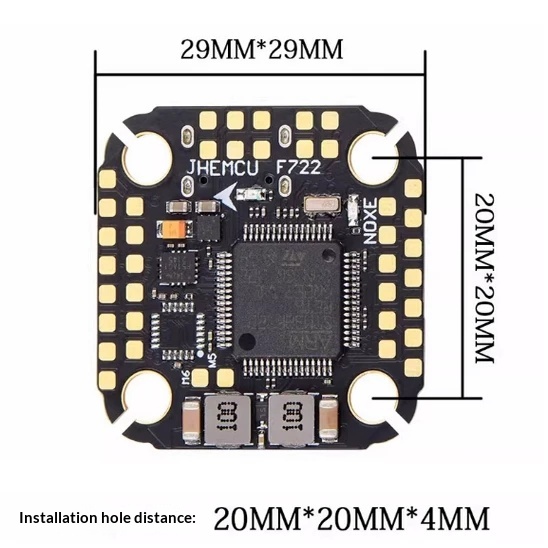 JHEMCU F722 NOXE F7 Flight Con - Fpv Flight Controller F7 Stack 60A recensione e prezzo