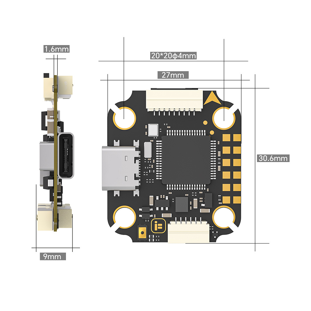 IFlight Borg F7 Mini Stack Bor - Fpv Flight Controller F7 Stack 60A recensione e prezzo