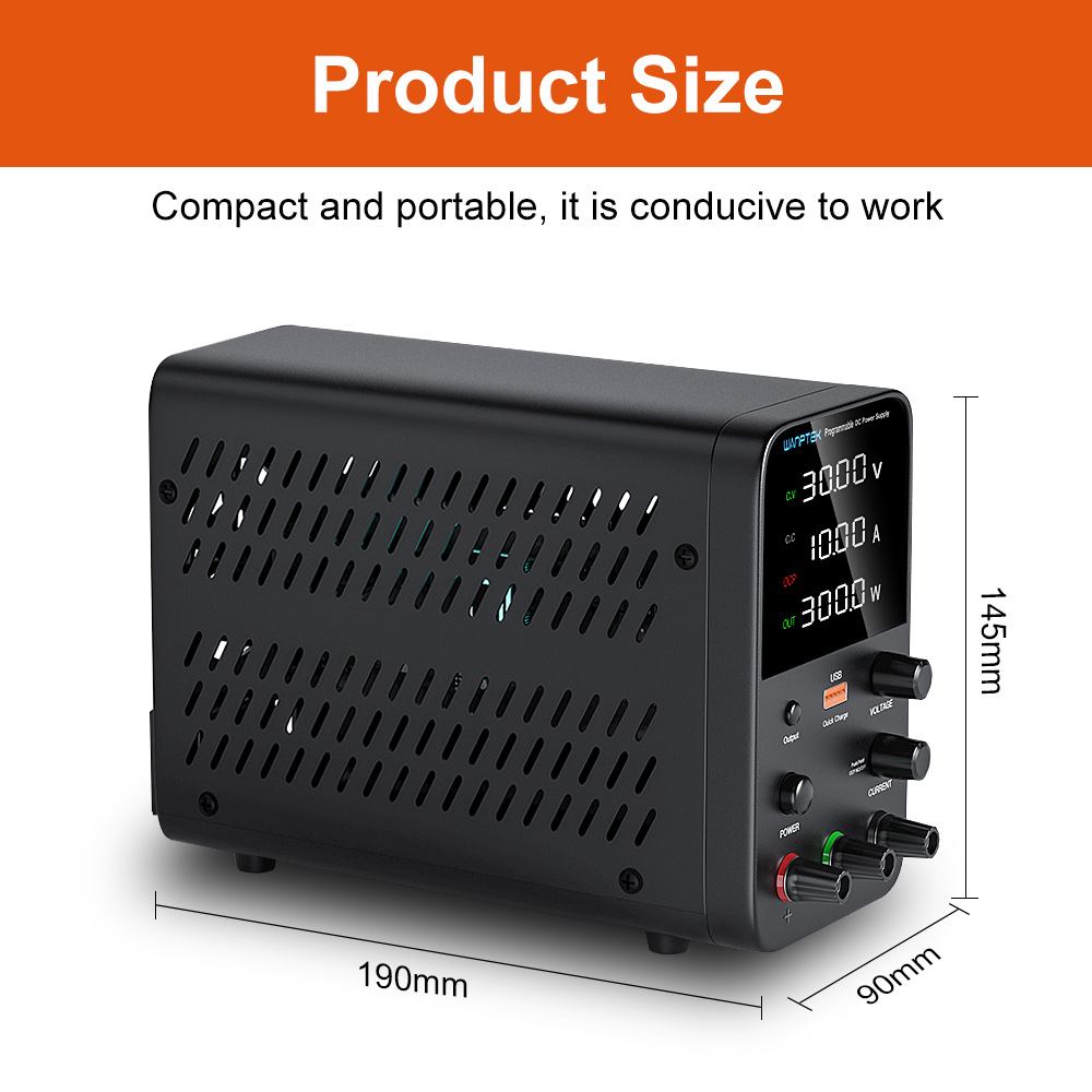Wanptek Alimentatore CC progra - Programmable Dc Power Supply 30V 10A recensione e prezzo