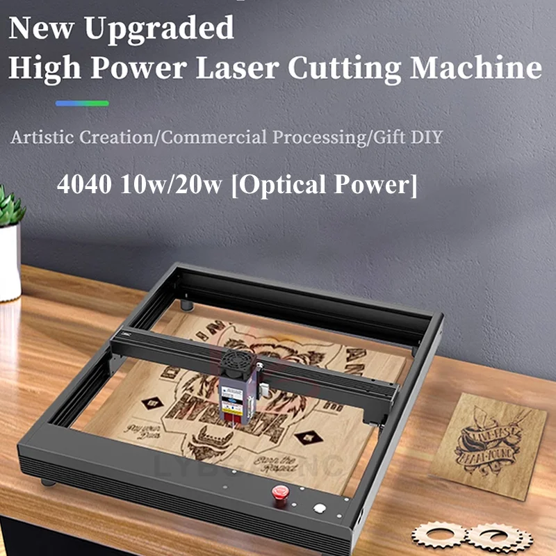 LY 4040 10W/20W Struttura del  - Mini Laser Engraver Cnc Router recensione e prezzo