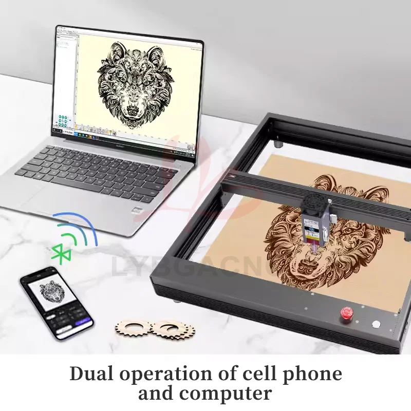 LY 4040 10W/20W Struttura del  - Mini Laser Engraver Cnc Router recensione e prezzo