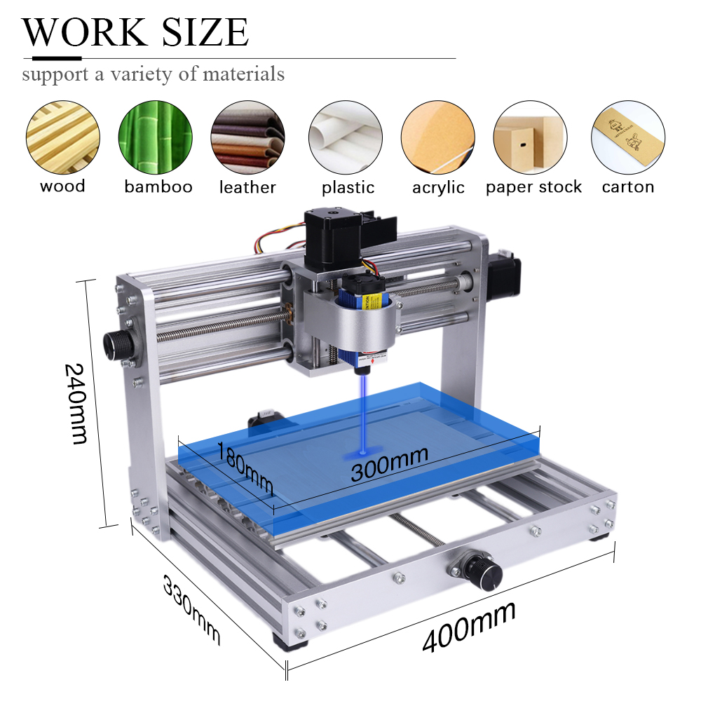 Macchina per incisione su meta - Mini Laser Engraver Cnc Router recensione e prezzo