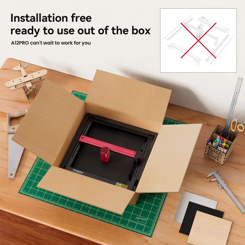 Atomstack A6 X6 S6 Pro 50W Mac - Mini Laser Engraver Cnc Router recensione e prezzo