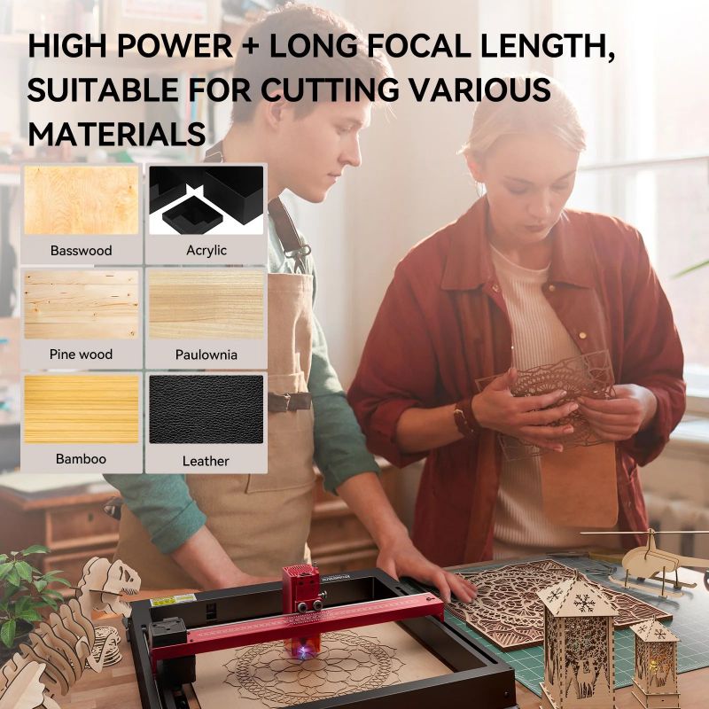 Atomstack A6 X6 S6 Pro 50W Mac - Mini Laser Engraver Cnc Router recensione e prezzo