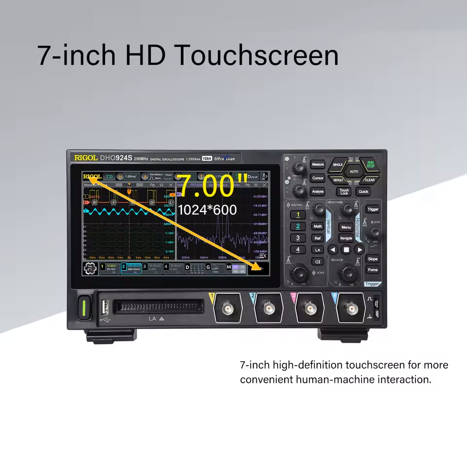 Oscilloscopio serie RIGOL DHO9 - Digital Storage Oscilloscope 100Mhz recensione e prezzo