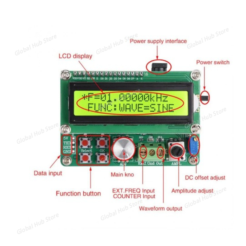 FYE050 Tipo di alimentazione F - Function Arbitrary Waveform Generator recensione e prezzo