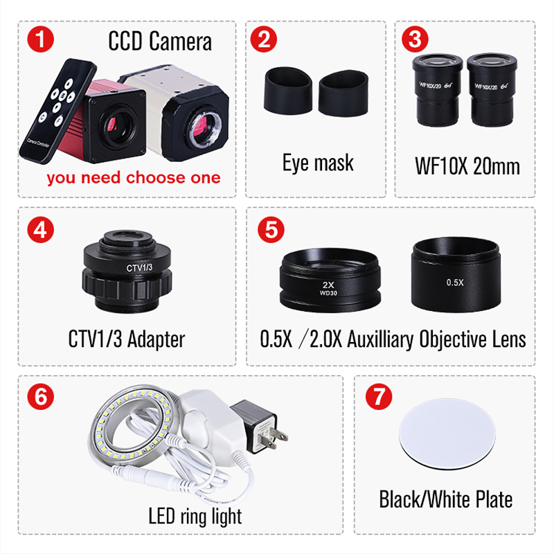 Microscopio stereo 3.5-90X di  - Stereo Trinocular Microscope Pcb recensione e prezzo