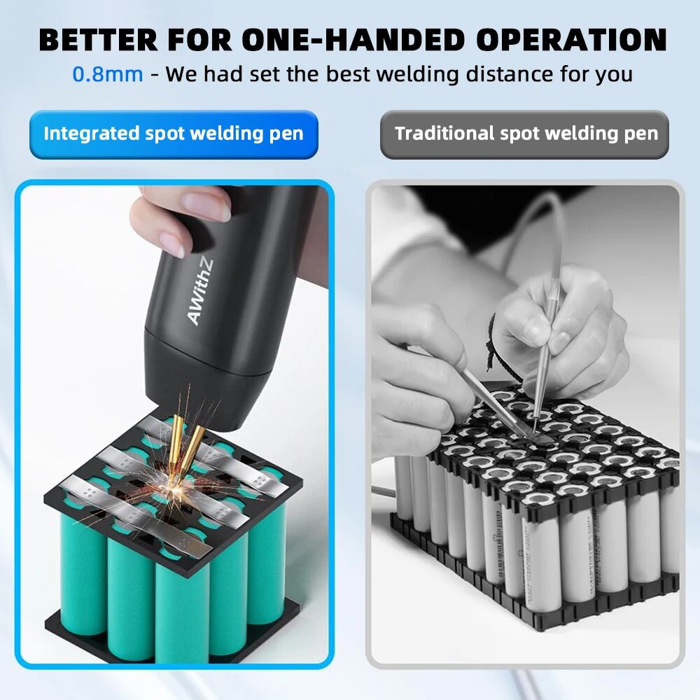 Awithz Saldatore a punti porta - Spot Welder 18650 Battery Pack recensione e prezzo
