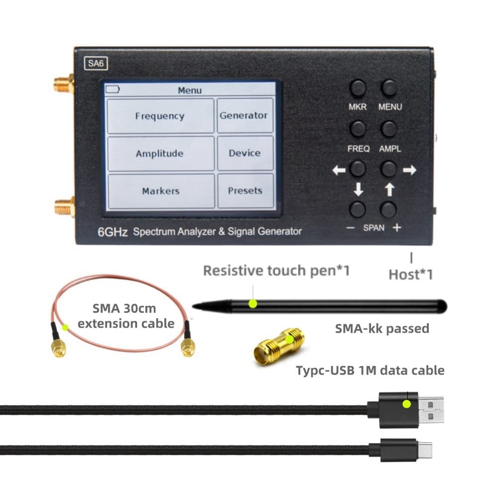 Analizzatore di Spettro SA6 6G - Signal Generator Spectrum Analyzer recensione e prezzo