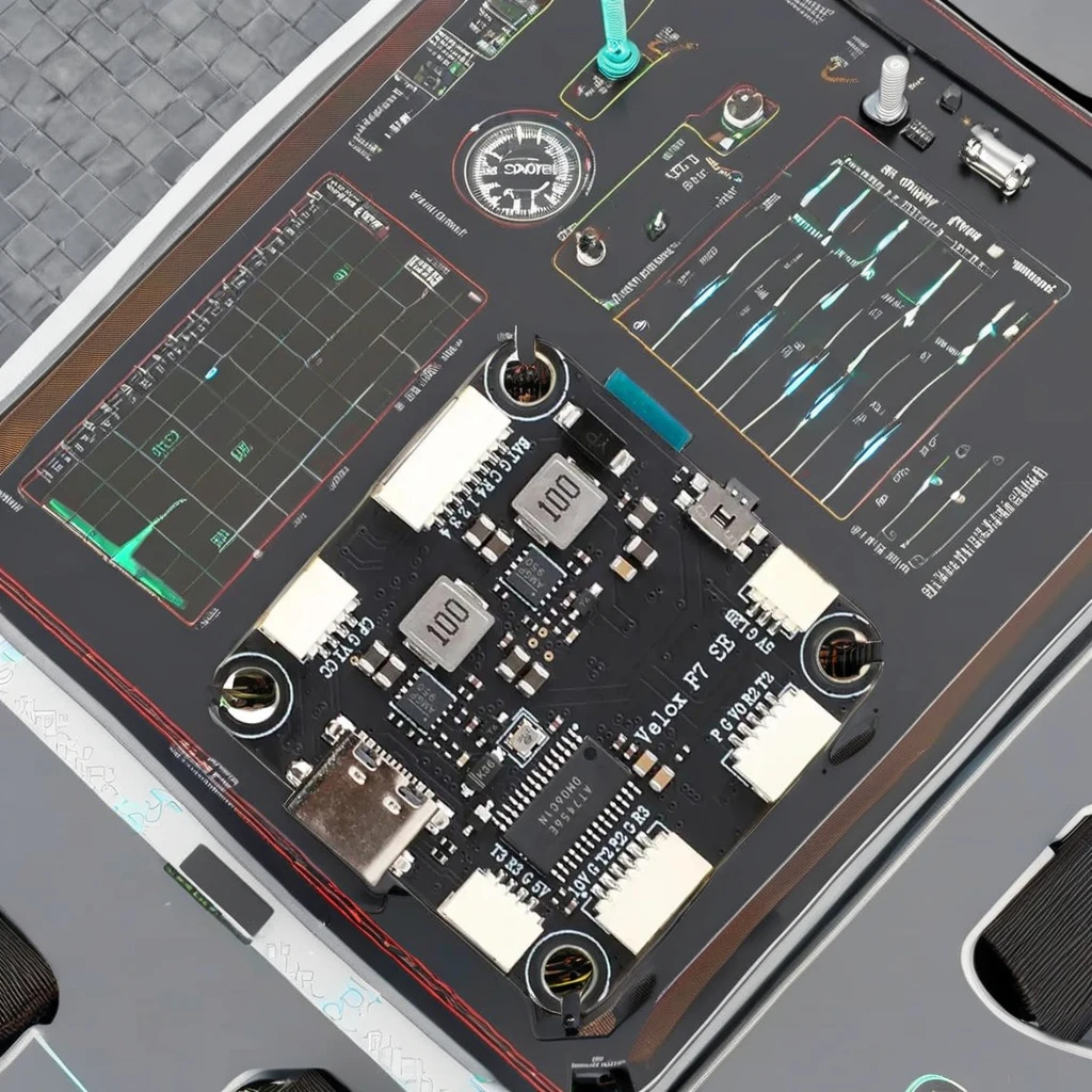 SkyDElT-HOBBY Velox F7 SE 30x3 - Fpv Flight Controller F7 Stack 60A recensione e prezzo