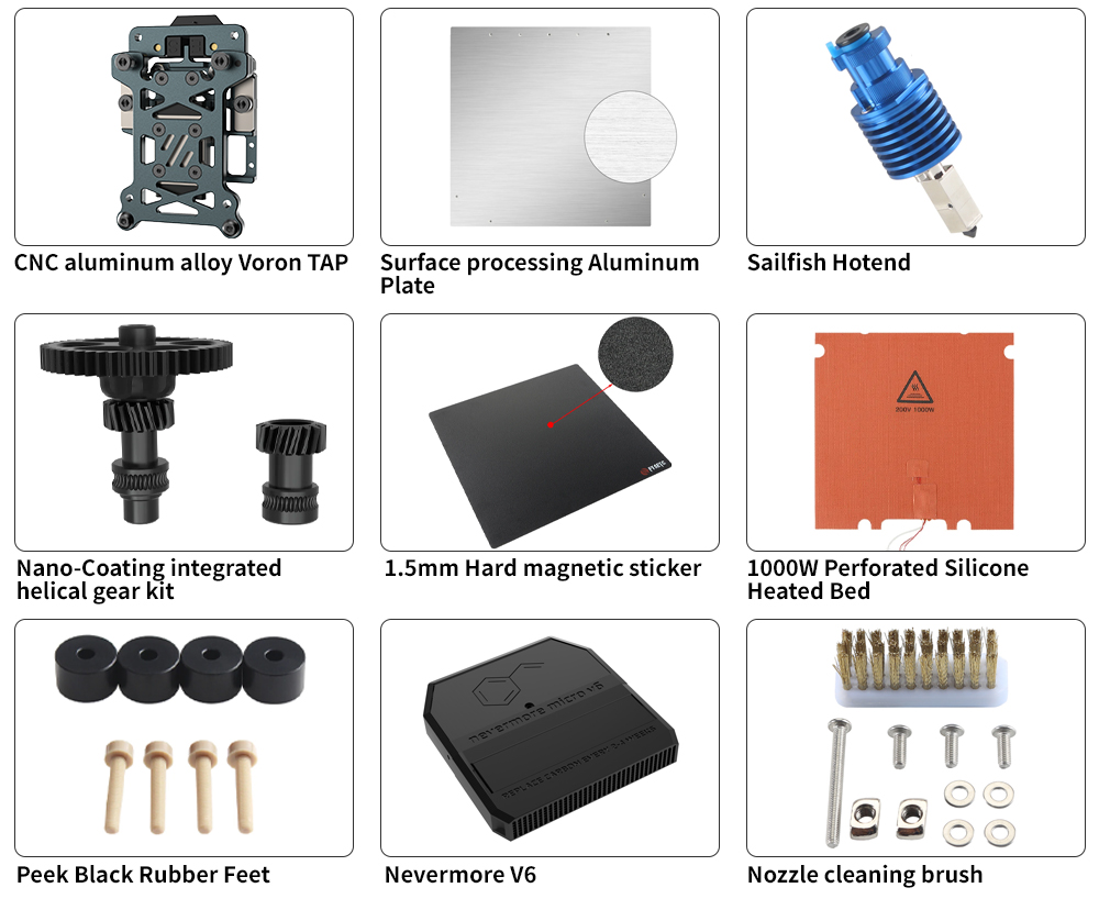 OYLP FYSETC Nuovo Kit Stampant - Voron 2.4 R2 Kit recensione e prezzo