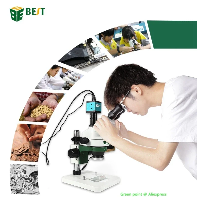 Microscopio trinoculare con zo - Stereo Trinocular Microscope Pcb recensione e prezzo