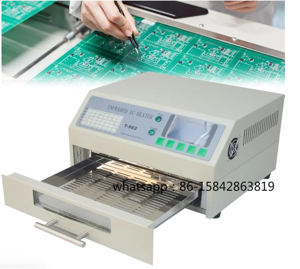 Forno a rifusione T962, stazio - Reflow Oven Pcb T962 recensione e prezzo