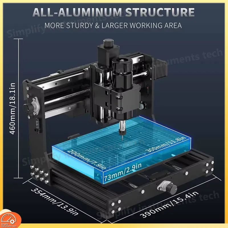 CNC 3020 Plus Mini Router CNC  - Mini Laser Engraver Cnc Router recensione e prezzo