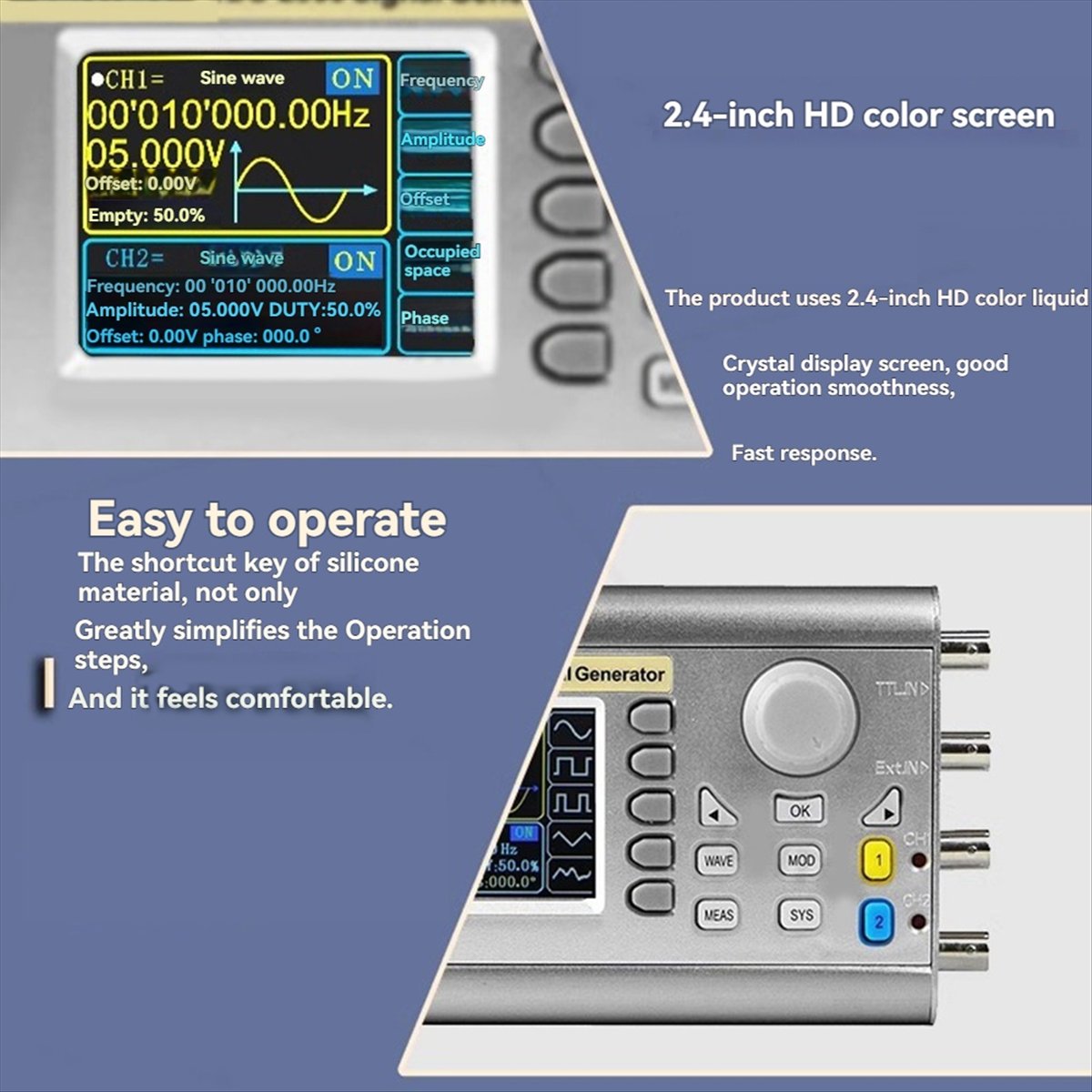 Generatore di Segnali DDS a Do - Function Arbitrary Waveform Generator recensione e prezzo