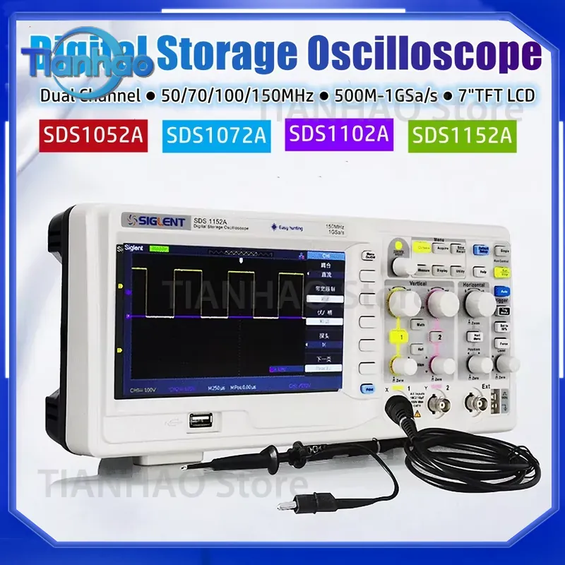 Oscilloscopio Digitale a Memor - Digital Storage Oscilloscope 100Mhz recensione e prezzo